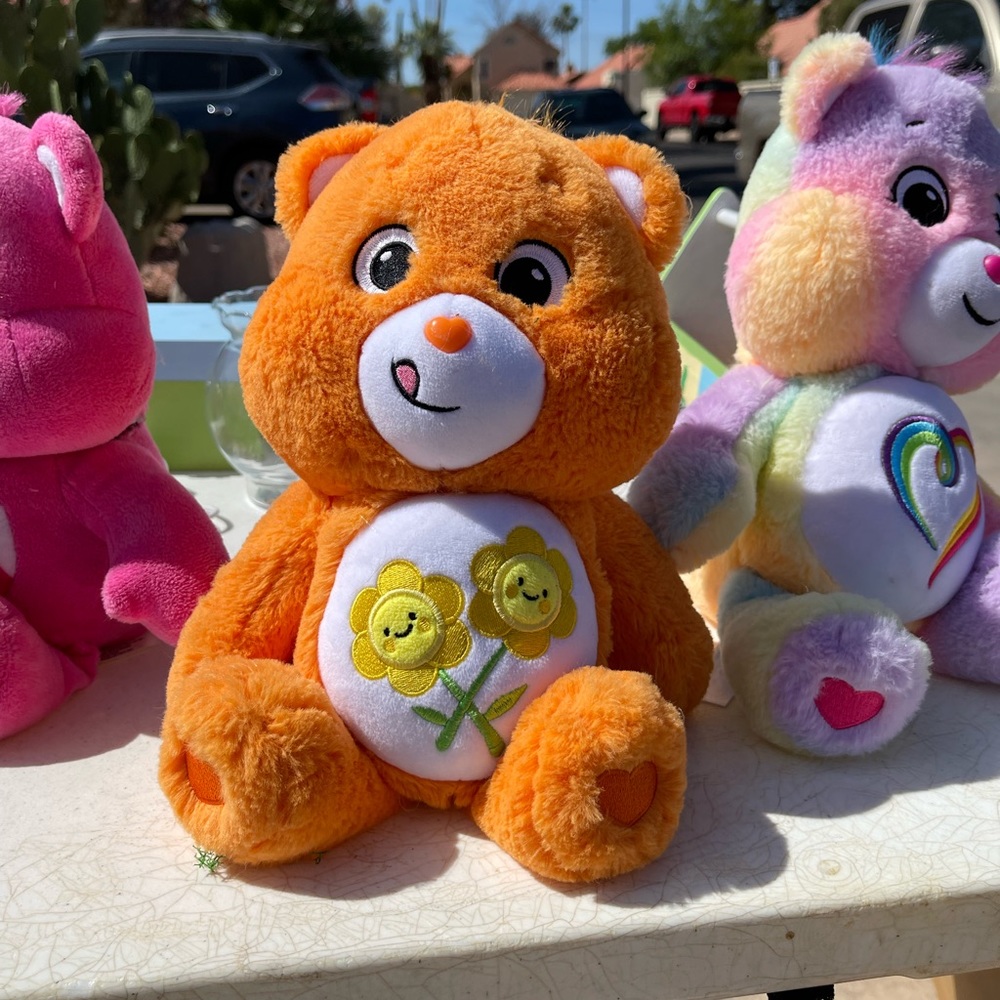 Care bear stash jar